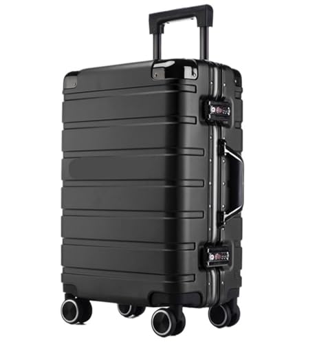 ANIIC Koffer & Trolleys Reisekoffer Hartschalenkoffer, Karierter Gepäckkoffer Mit Spinnerrädern Für Damen Und Herren Handgepäck Koffer (Color : I, Size : 24") von ANIIC