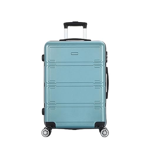 ANIIC Koffer & Trolleys Reisekoffer Spinner-Gepäck Für Damen, Handgepäck, Höhenverstellbarer Griff Für Geschäftsreisen Und Reisen Handgepäck Koffer (Color : Blue, Size : 20in) von ANIIC