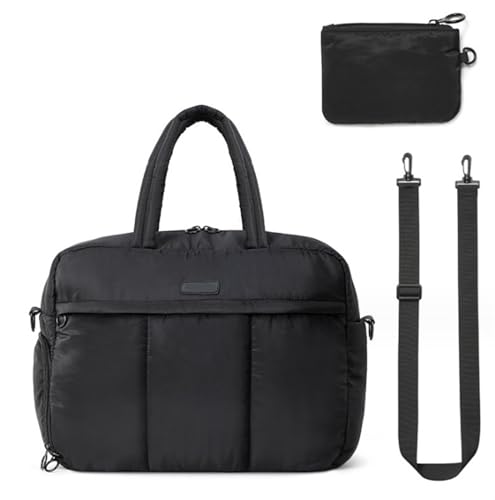 Reisetasche Sporttasche 17-Zoll-Wochenend-Übernachttasche Aus Daunenjackenstoff Mit Schuhfach Für Damen Gym Tasche Reisetasche Damen (Color : C, Size : 45 * 18 * 35cm) von ANIIC