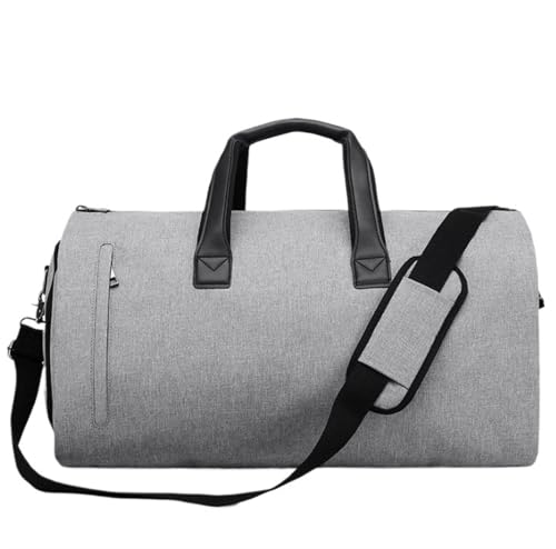 Reisetasche Sporttasche Umwandelbarer Kleidersack Mit Schultergurt, Anzug-Reisetasche, Handgepäck-Kleidersack Gym Tasche Reisetasche Damen (Color : A, Size : 55 * 28 * 30cm) von ANIIC