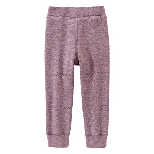 ANIMQUE Kinder Thermoleggings Fleece Gefüttert Jungen Mädchen Winter Super Warm Hosen Leggings, Violett 140 von ANIMQUE