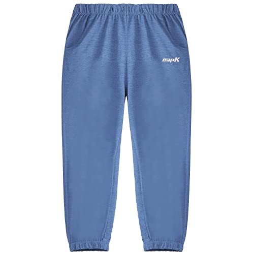 ANIMQUE Ultradünne Kinder Jogginghose Frühling Sommer Lässige Jogger Sporthose Kleinkind Jungen Mädchen Elastischem Bund Hose Mit Taschen 2-10 Jahre, Blau 120 von ANIMQUE