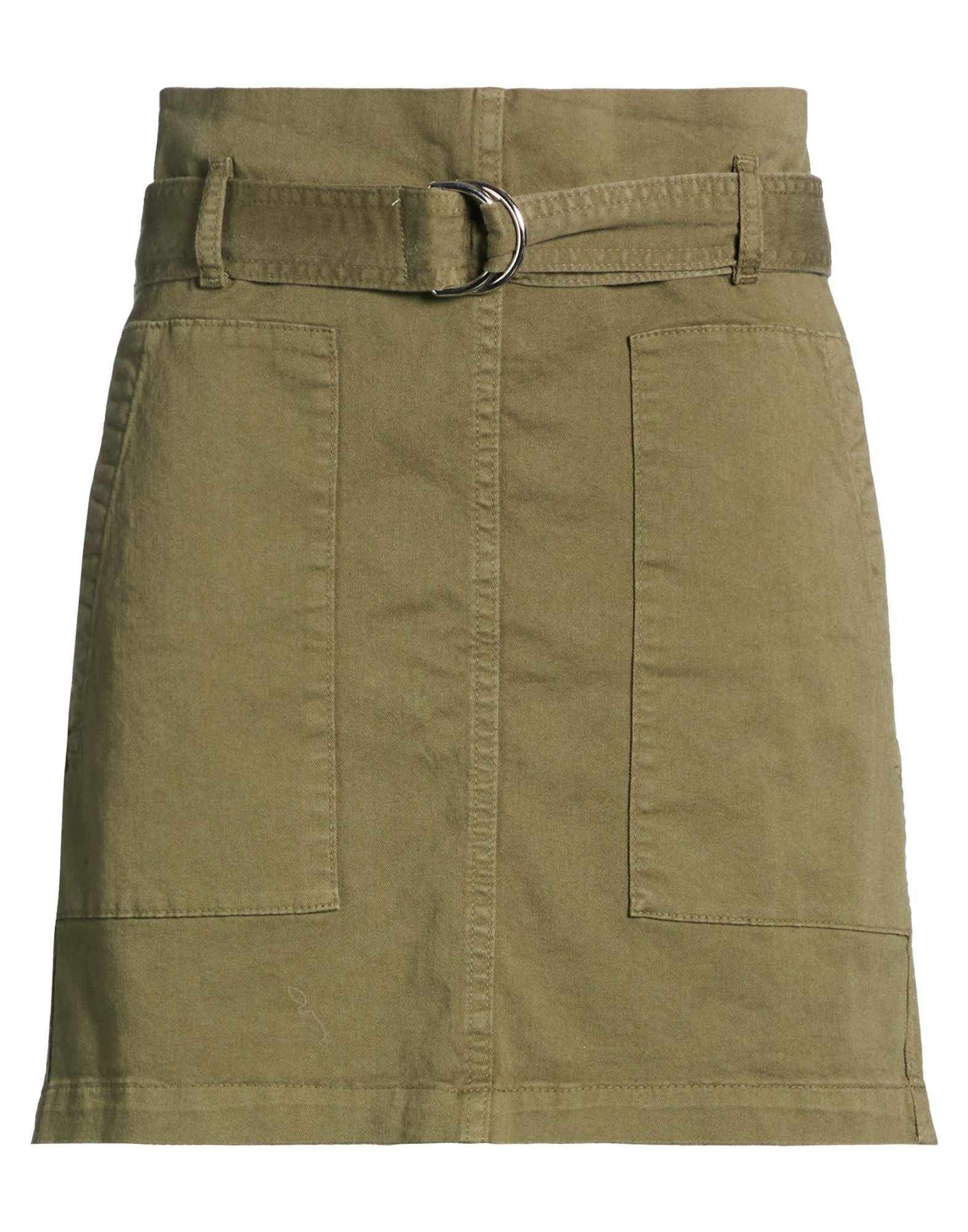 ANINE BING Jeansrock Damen Militärgrün von ANINE BING