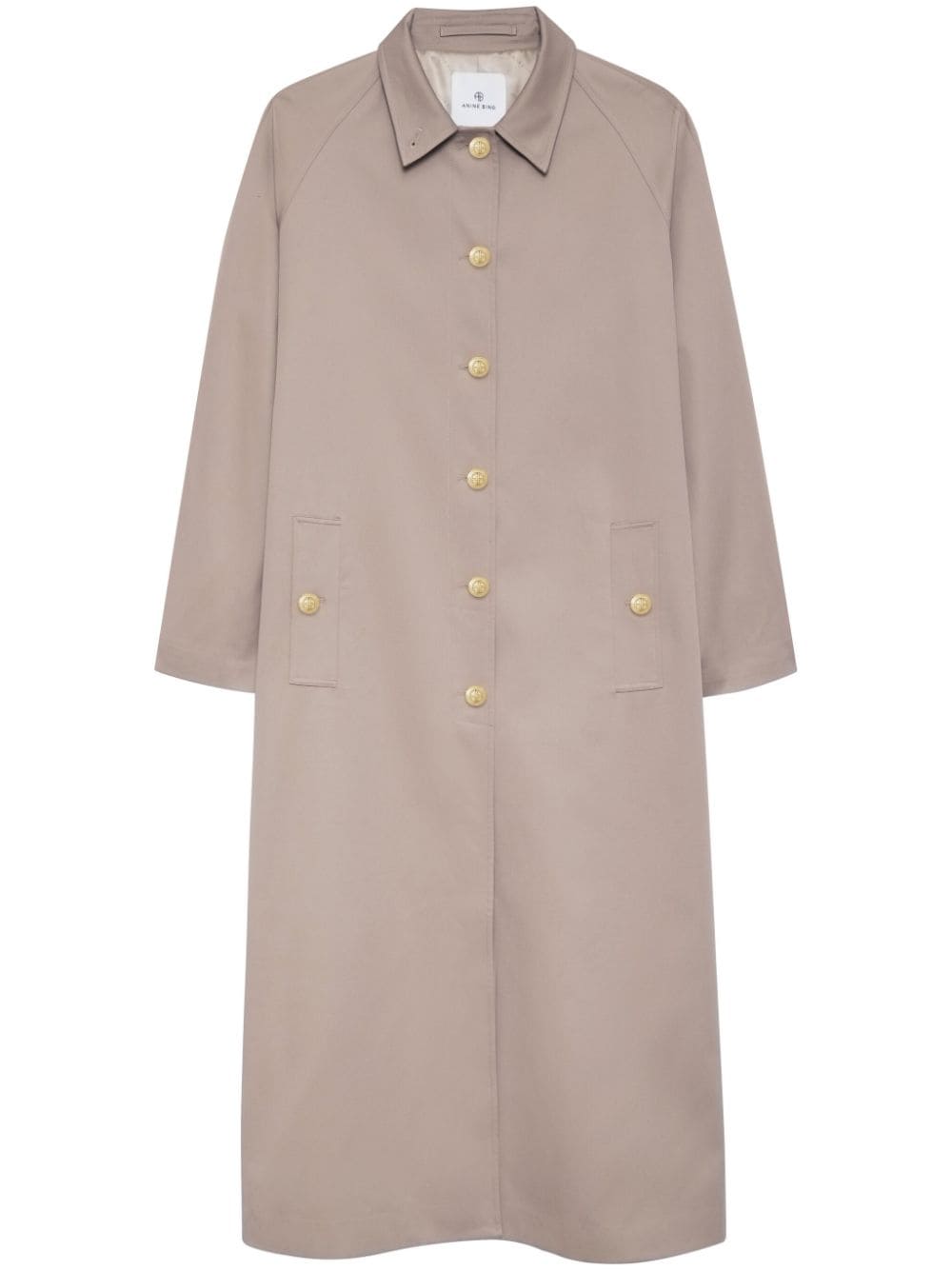 ANINE BING Randy Trenchcoat mit klassischem Kragen - Nude von ANINE BING