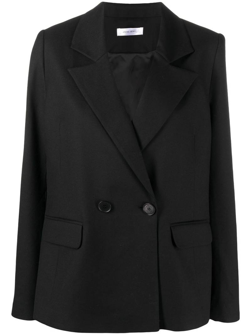 ANINE BING Doppelreihiger Blazer - Schwarz von ANINE BING