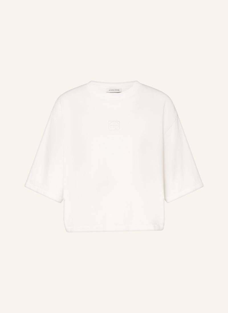 Anine Bing Cropped-Shirt Myers weiss von ANINE BING