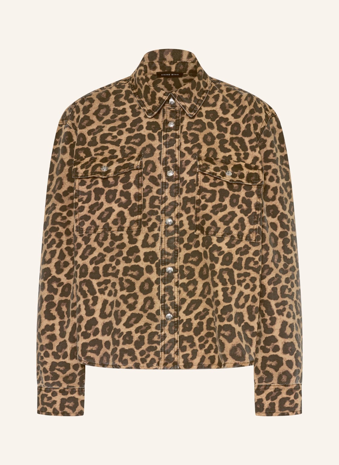 Anine Bing Overshirt Paxton beige von ANINE BING