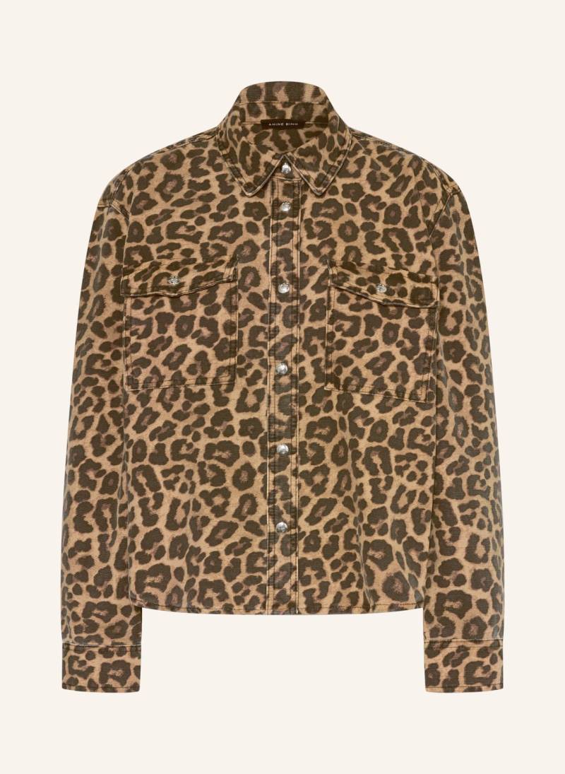 Anine Bing Overshirt Paxton beige von ANINE BING