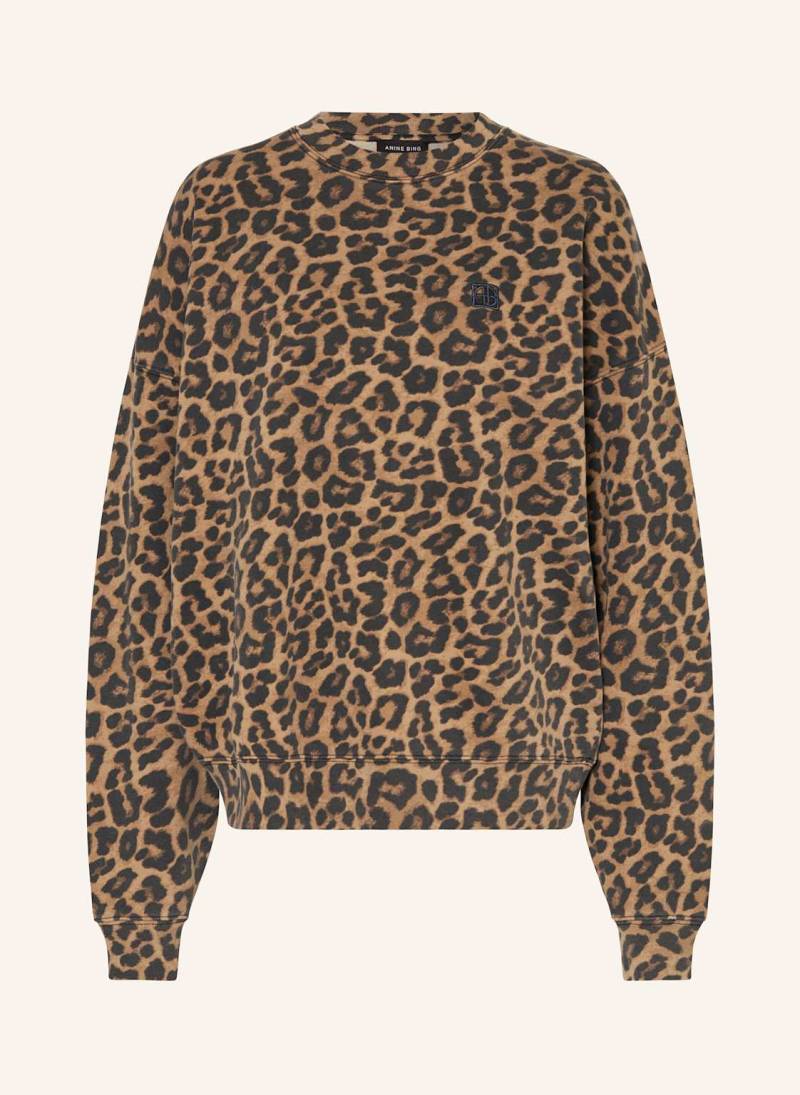 Anine Bing Oversized-Sweatshirt Miles beige von ANINE BING