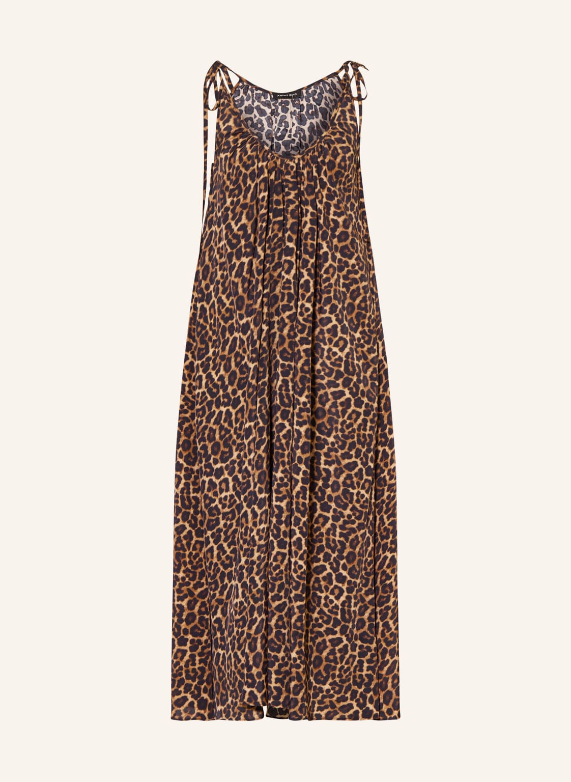 Anine Bing Satinkleid Flora beige von ANINE BING