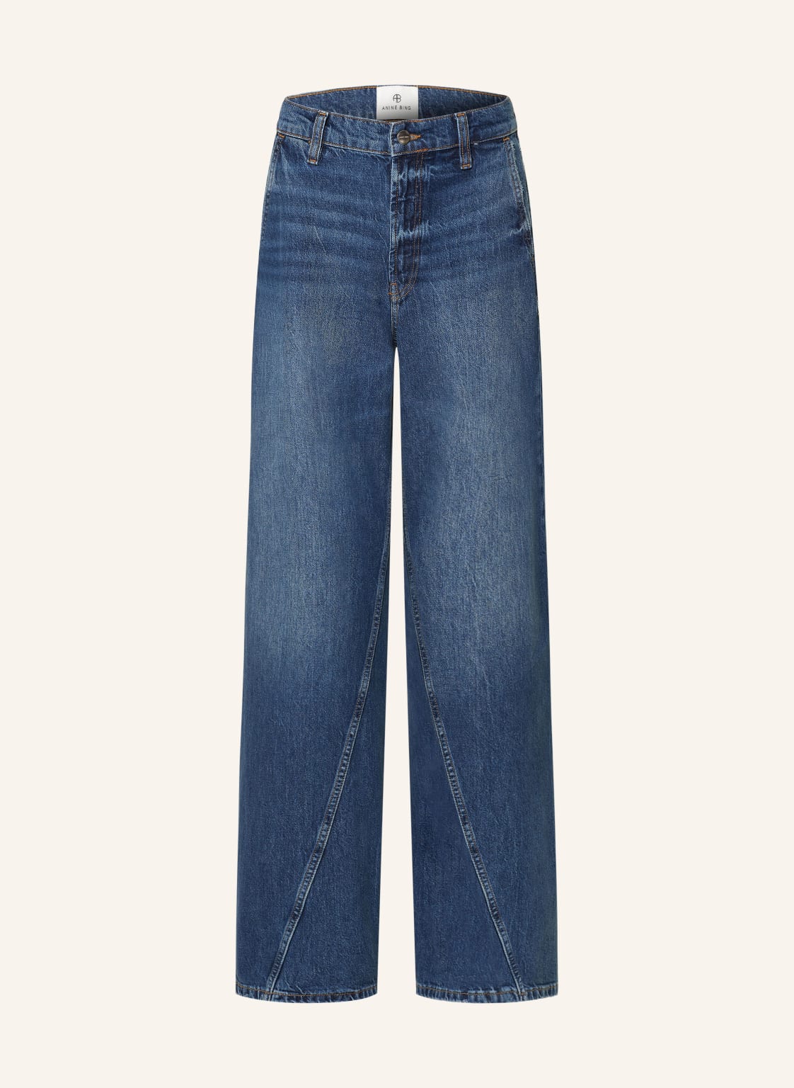 Anine Bing Straight Jeans Briley blau von ANINE BING