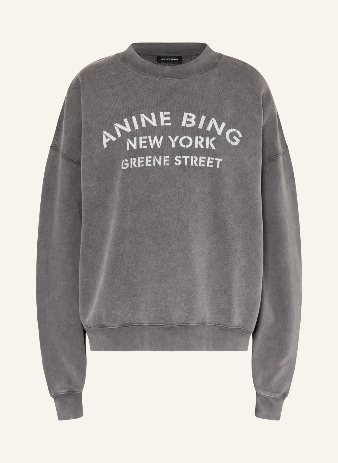 Anine Bing Sweatshirt Miles grau von ANINE BING