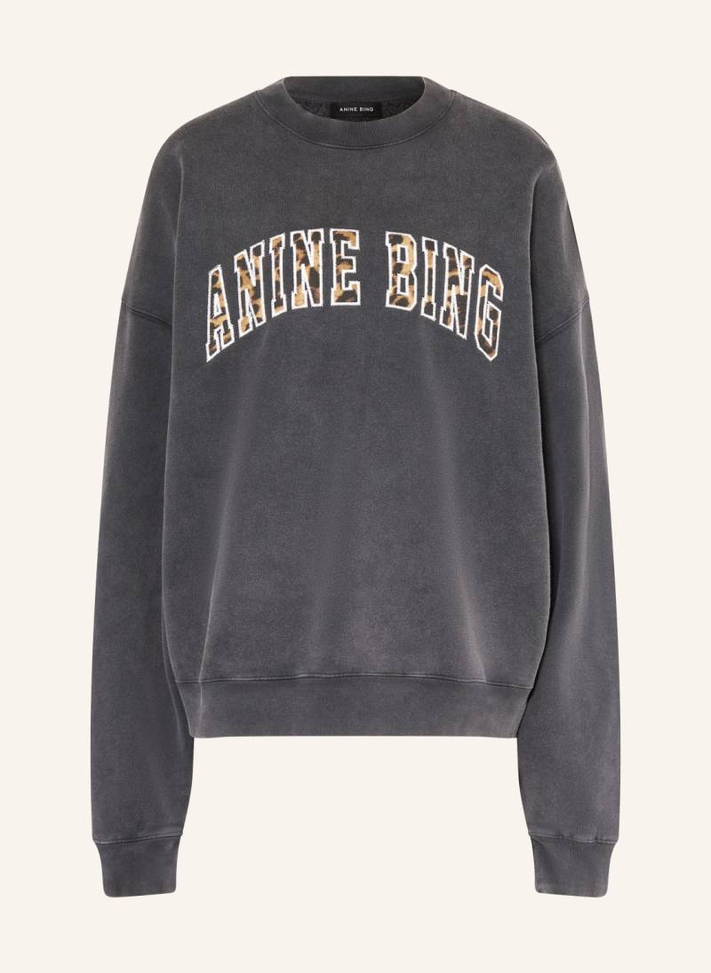 Anine Bing Sweatshirt Miles schwarz von ANINE BING