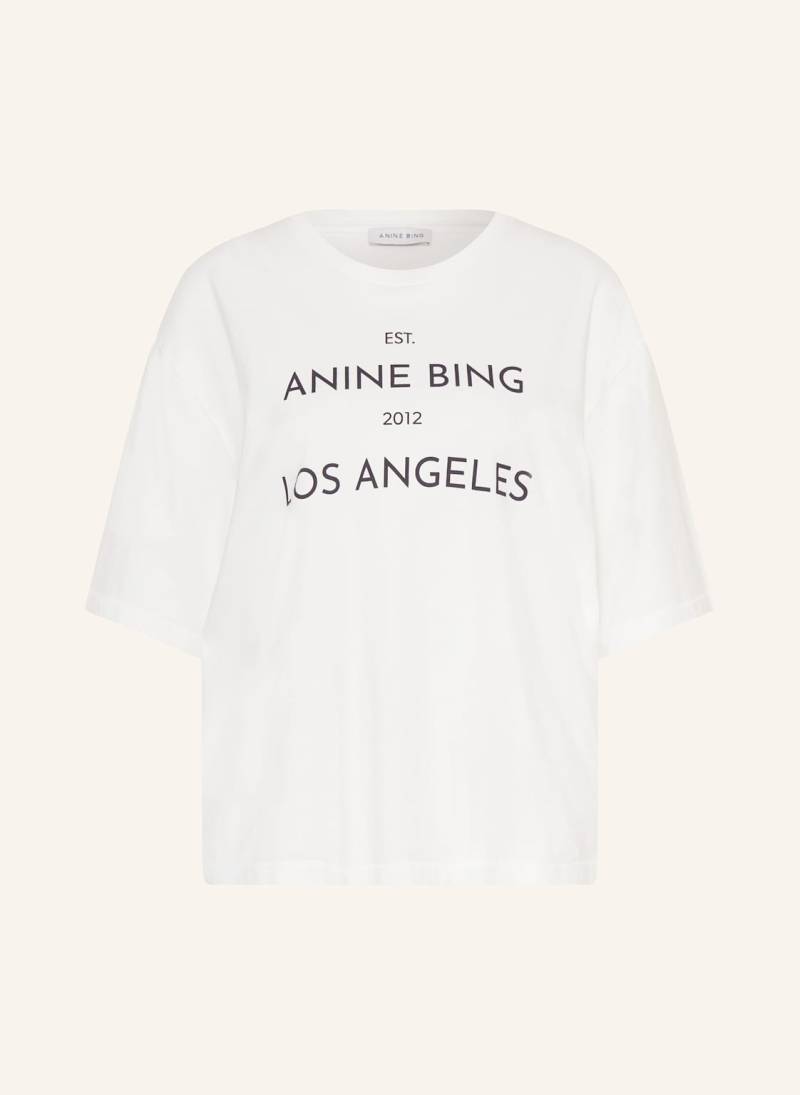 Anine Bing T-Shirt Rudy Mit 3/4-Arm weiss von ANINE BING