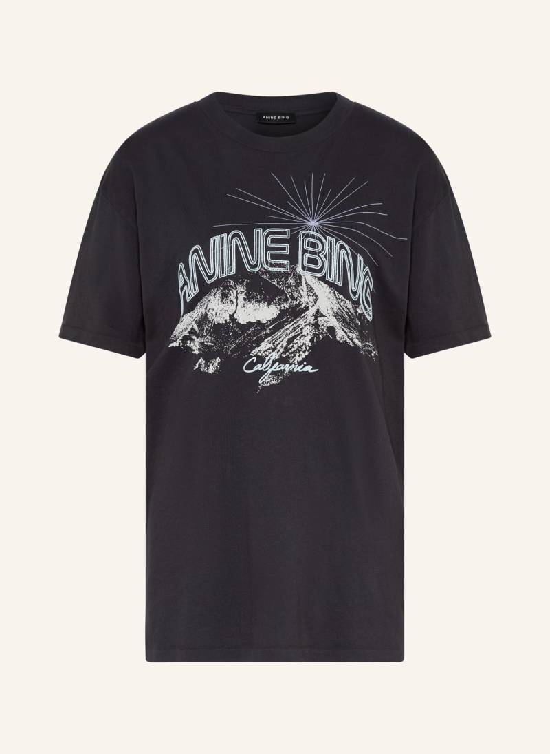 Anine Bing T-Shirt Walker schwarz von ANINE BING