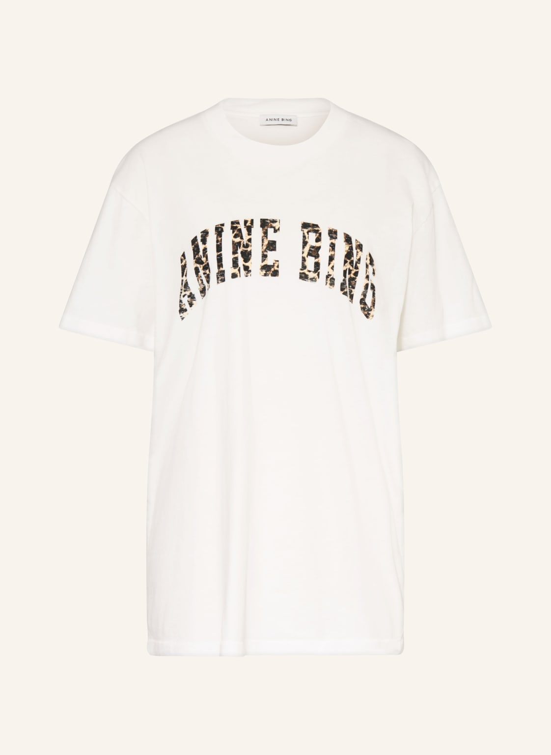 Anine Bing T-Shirt Walker weiss von ANINE BING