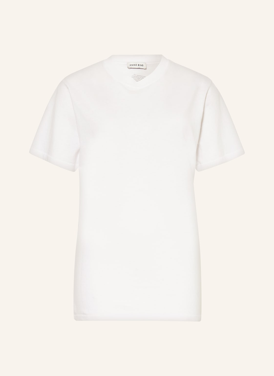 Anine Bing T-Shirt weiss von ANINE BING