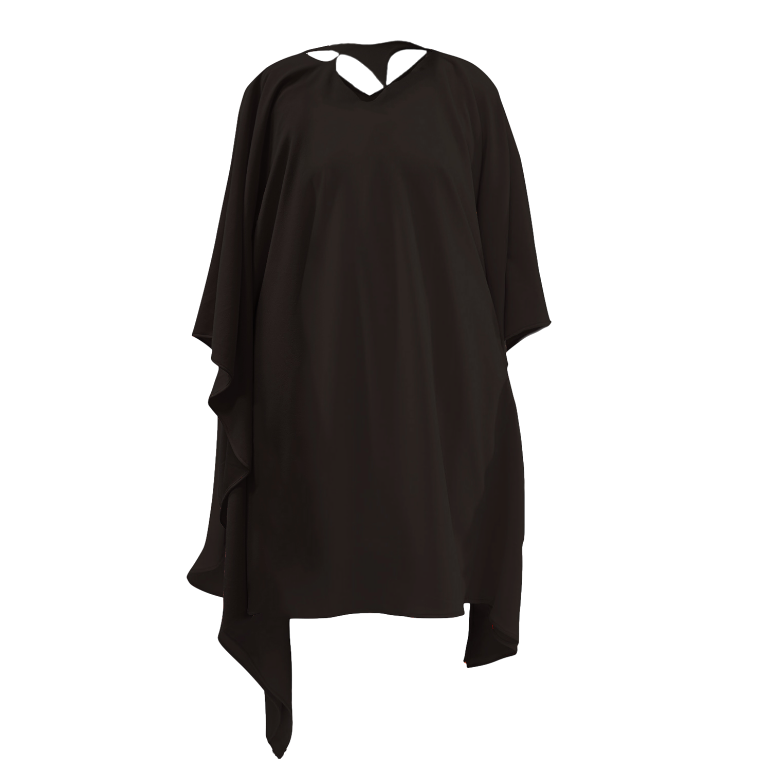 ATHENA ASYMMETRIC KAFTAN IN BLACK von ANITABEL