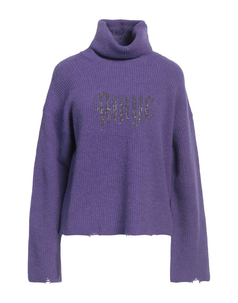 ANIYE BY Rollkragenpullover Damen Violett von ANIYE BY