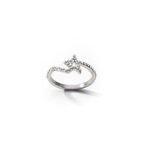 ANJEWELS Ring Anel My Lucky Star Diana Chaves ADC.R01SC-7 Marke, Einheitsgröße, Metall, Kein Edelstein von ANJEWELS