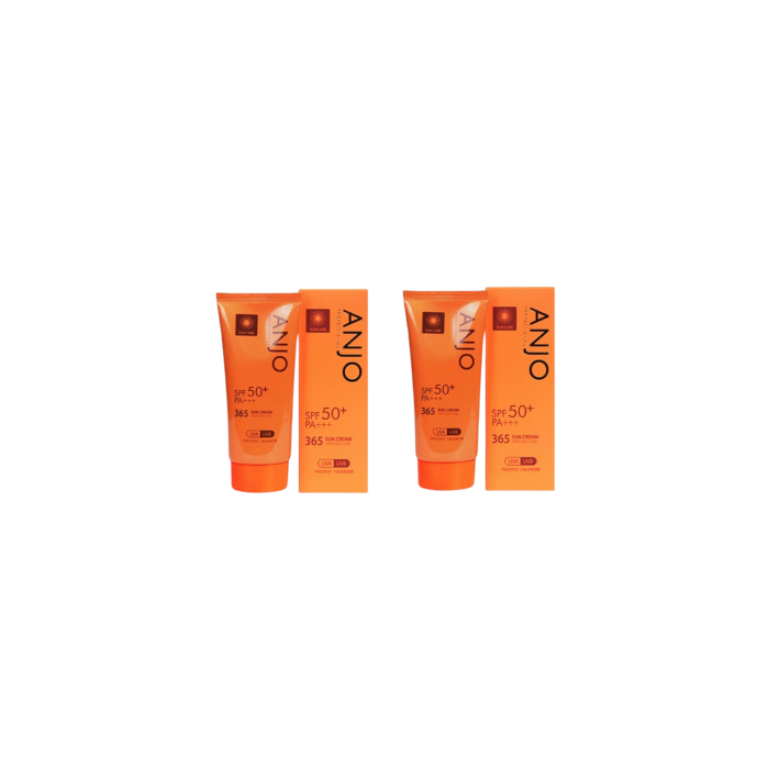 ANJO - 365 Sun Cream SPF50+ PA+++ - 70g (2ea) Set von ANJO