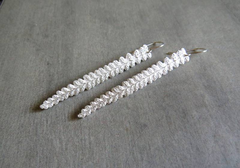 Lange Farn Ohrringe, Hexenschmuck, Witchy Schmuck Lange Farn Ohrringe, Hexenschmuck, Witchy Schmuck von ANKIU