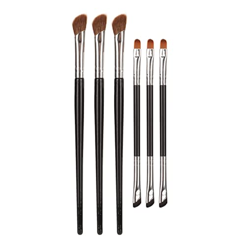 3-teiliger Doppelseitiger, Sichelförmiger Eyeliner-Pinsel, 3-teiliger Doppelseitiger Nasenliner-Pinsel Für Make-up, Hautfreundlich Für Das Tägliche Make-up von ANKROYU