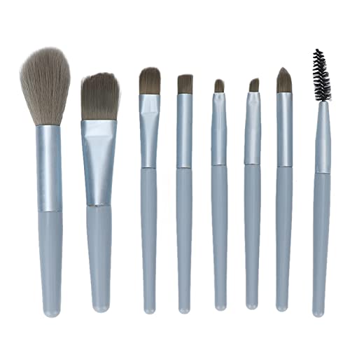 ANKROYU 8-teiliges Make-up-Pinsel-Set, Professionelle Make-up-Pinsel, Professionelle Damen-Make-up-Pinsel Zum Mischen von Gesichtspuder, Lidschatten von ANKROYU