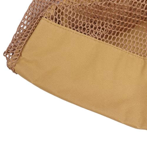 ANKROYU Mesh Beach Handtasche extra große Kapazität wasserdicht schnell trocken atmungsaktiven Mehrzweck -Tragetaschen für Schwimmbad Beach Urlaub Polyester 52 x 33 x 38 cm (Khaki) von ANKROYU