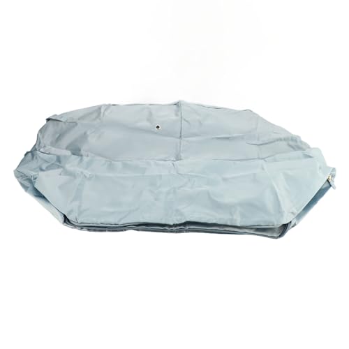 ANKROYU Organizer-Tasche für Umzugskleidung, großes Fassungsvermögen, faltbar, wasserdicht, platzsparend, Aufbewahrungsbehälter für Decken, Kleidung, Bettwäsche, Wohnheimumzüge, Ny (Grau) (Rosa) von ANKROYU