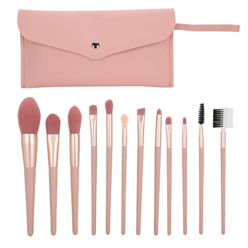 Make-up-Pinsel-Set Mit Aufbewahrungstasche, Weiche Make-up-Werkzeuge, Set Weiches Haar, Puderbasis, Lidschatten, Concealer, Lippenpinsel, Kosmetik-Werkzeug von ANKROYU