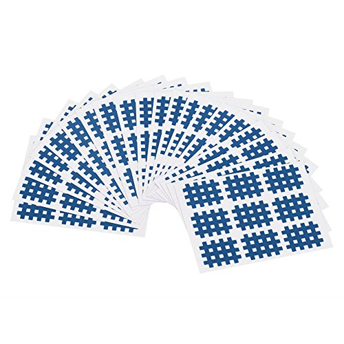 Set Mit 20 Cross Tape Medizinische Kinesiologie, Cross Tape, Aufkleber Zur Schmerzlinderung, Cross Tape Für Verspannte Muskeln, Sportaufkleber, Sportpapiere(Blau) von ANKROYU