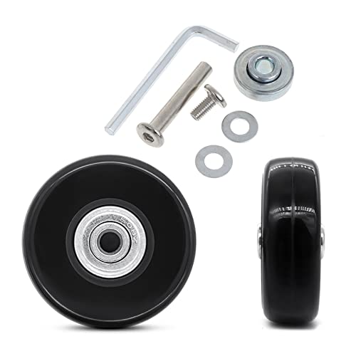 ANMITI 1pc Schwenkgepäck Koffer Rad Reparaturzubehör Tragbarer Reiseersatz Für Frauen Männer Rad von ANMITI