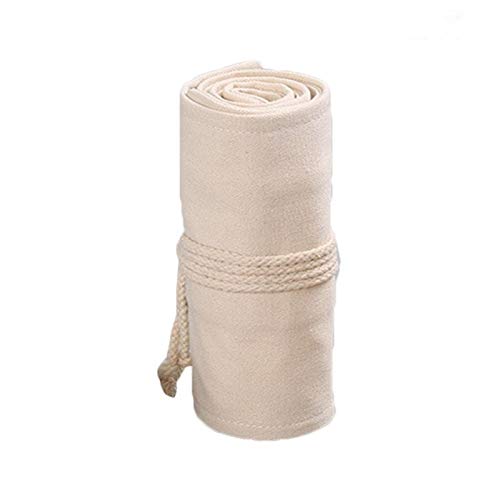 ANMITI 24.12.36/48/72 Löcher Löcher Canvas Stift Vorhang Bleistifttasche Für Gehäuse Make Wraphalter Aufbewahrungstasche Bleistift Bleistift Beutel Tragbare Büro Schreibwaren Make Middle von ANMITI