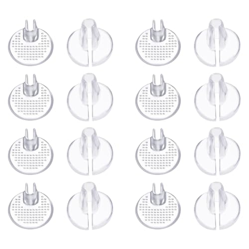 ANMITI 8 Paar Silikon Sandalenzehen Nach Dem Kissen Pad Tanga Protektoren Schlupffestes Gelpfosten Wache Atmungsaktiv von ANMITI