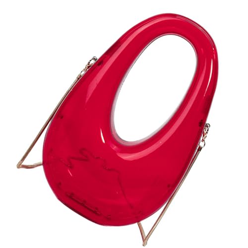 ANMITI Elegante Clear Crossbody Bag Satchel Abend Geldbeutel Einzeln von ANMITI