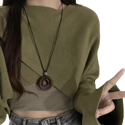 ANMITI Ethnische Retro Keramik Schmetterling Halskette Handgefertigt Schmuck Verstellbare Kabel Frauen Modezubehör Geschenk Handwerkliche Keramikschmuck Geschenk von ANMITI