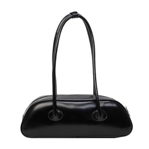 ANMITI Frauen Französischen Stil Achselhöhle PU Leder Schulter Clutch Einfache Einkaufen Dating Mode Handtasche Schulter Einfache Kupplung PU Leder Handtaschen Französische Stil Achselhöhle von ANMITI
