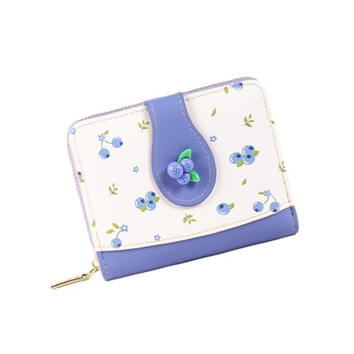 ANMITI Frauen Kleine Kompakte Brieftaschen PU Leder Clutches Geldbörsen Kartenhalter Ladies Geldbeutel Geldbeutel Clutches Biflolds Geldbörsen von ANMITI