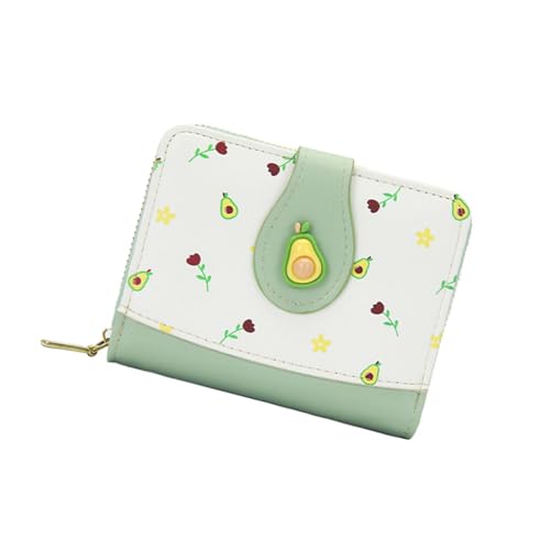 ANMITI Frauen Kleine Kompakte Brieftaschen PU Leder Clutches Geldbörsen Kartenhalter Ladies Geldbeutel Geldbeutel Clutches Biflolds Geldbörsen von ANMITI
