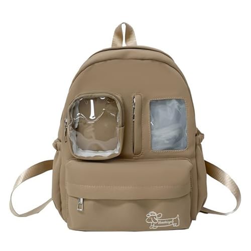 ANMITI Itabag Backpack Schöne Pin Display Rucksackhandtaschen Mit Einsätzen Itabag Daypack Reisetaschen Für Frauen Männer Pin Display Rucksäcke Mit Einsätzen von ANMITI