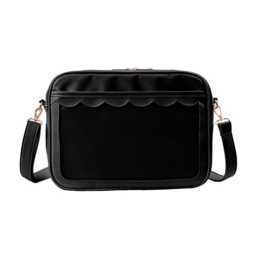 ANMITI Japanische Umhängetasche Für Frauen Pu Itabag Transparent Jk Tte Handtaschen Ita Crossbody Ita Bag Crossbody Blau ANMITI Japanische Umhängetasche Für Frauen Pu Itabag Transparent Jk Tte Handtaschen Ita Crossbody Ita Bag Crossbody Blau von ANMITI