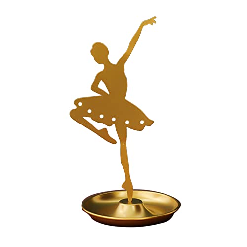 ANMITI Mädchen Geformte Schmuckausstellungsständer Metall Racks Organizer Für Frauen Mädchen Ohrringe Juwelierstände von ANMITI