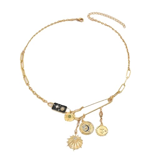 ANMITI Moderne Celestials Chokers Halskette Mit Tagesabend Syles von ANMITI