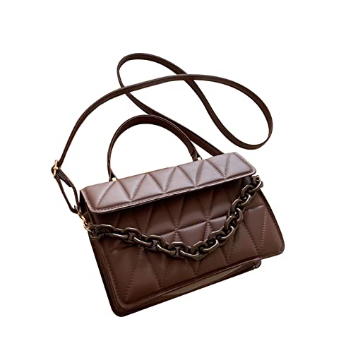 ANMITI PU Leder Umhängetasche Crossbody Bags Für Frauen Vintage Multifunktions Messenger Geldbörse Mit Abnehmbaren Riemen Frauen Crossbody Taschen von ANMITI