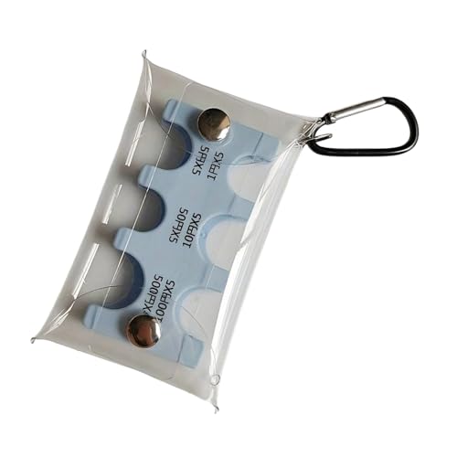 ANMITI PVC Geldbörse Brieftaschen Reisen Multi Positions Münzgrundstück Geldbeutel Japanische Yen Münzhalter Organisatoren Clear Card Sleeves Schlüsselbund Geldbörsen von ANMITI