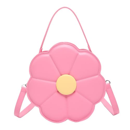 ANMITI Vielseitige Umhängetasche Für Frauen Blumenförmige Verzierung Unterarmtaschen PU Leder Satchel Für Verschiedene Gelegenheit Mädchen Umhängetasche von ANMITI