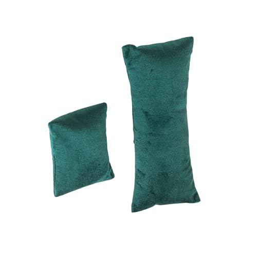 ANMITI Weiche Flanellschmuck Display Kissen Tragbarer Graues Flanellarmbandhalter Für Armbandlager Und Uhrener Premium Schmuckkissen von ANMITI