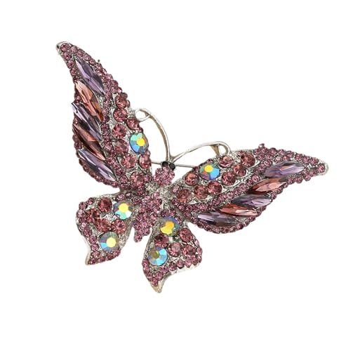 Elegante Emaillierte Schmetterlingsbrosche Brosche Vintage Inspirierte Designs Mit Strasssteinen Für Frauen Schmuckzubehör Geschenke Ideen Schmetterling Brosche von ANMITI