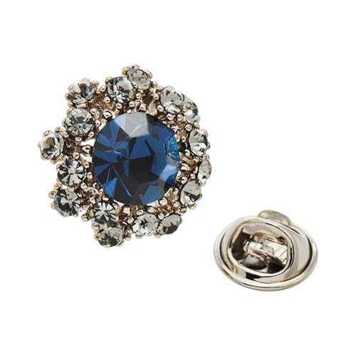 Elegante Strasssteine ​​Brosche Für Abendpartys Sichern Klasze Revers Pin Leichtes Design Vielseitiges Accessoire Secure Brosche Pin Für Anzüge von ANMITI
